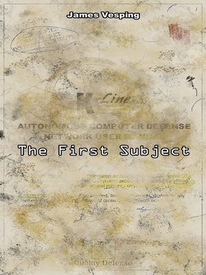 cover image of The First Subject